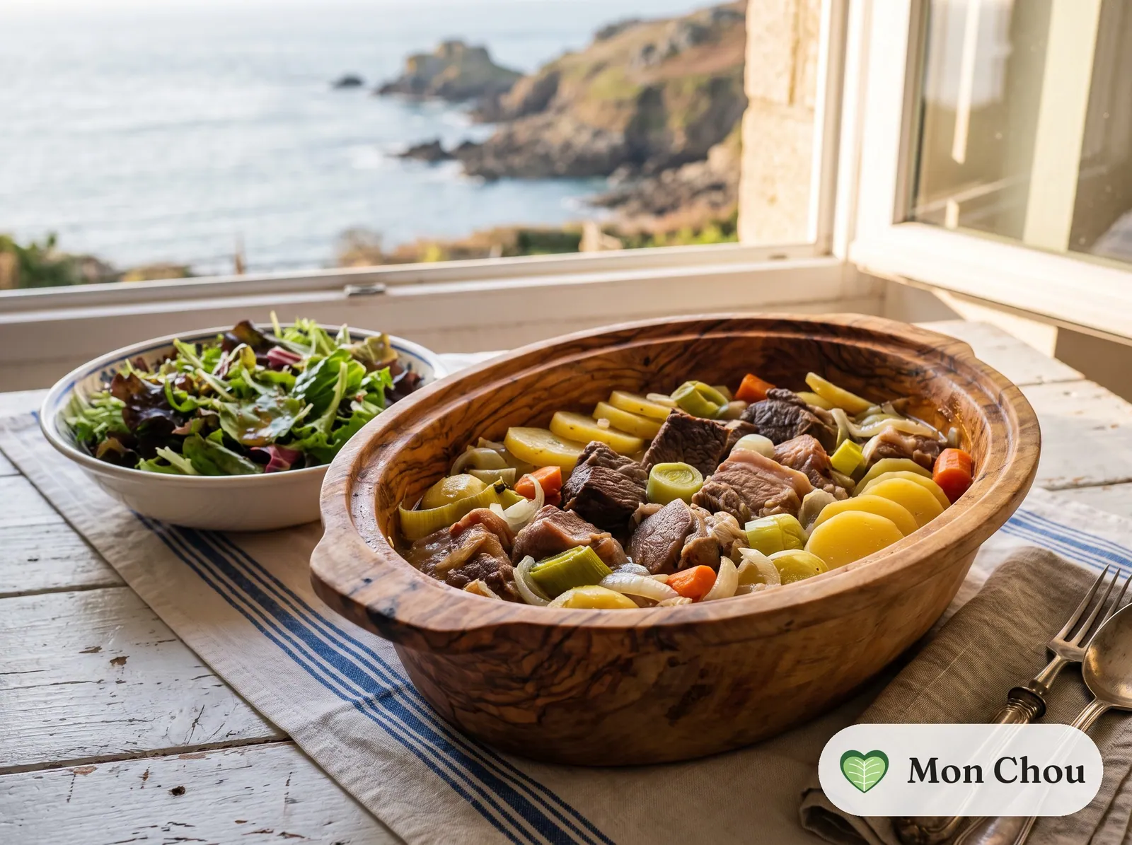 Baeckeoffe et salade verte
