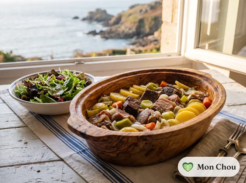 Baeckeoffe et salade verte