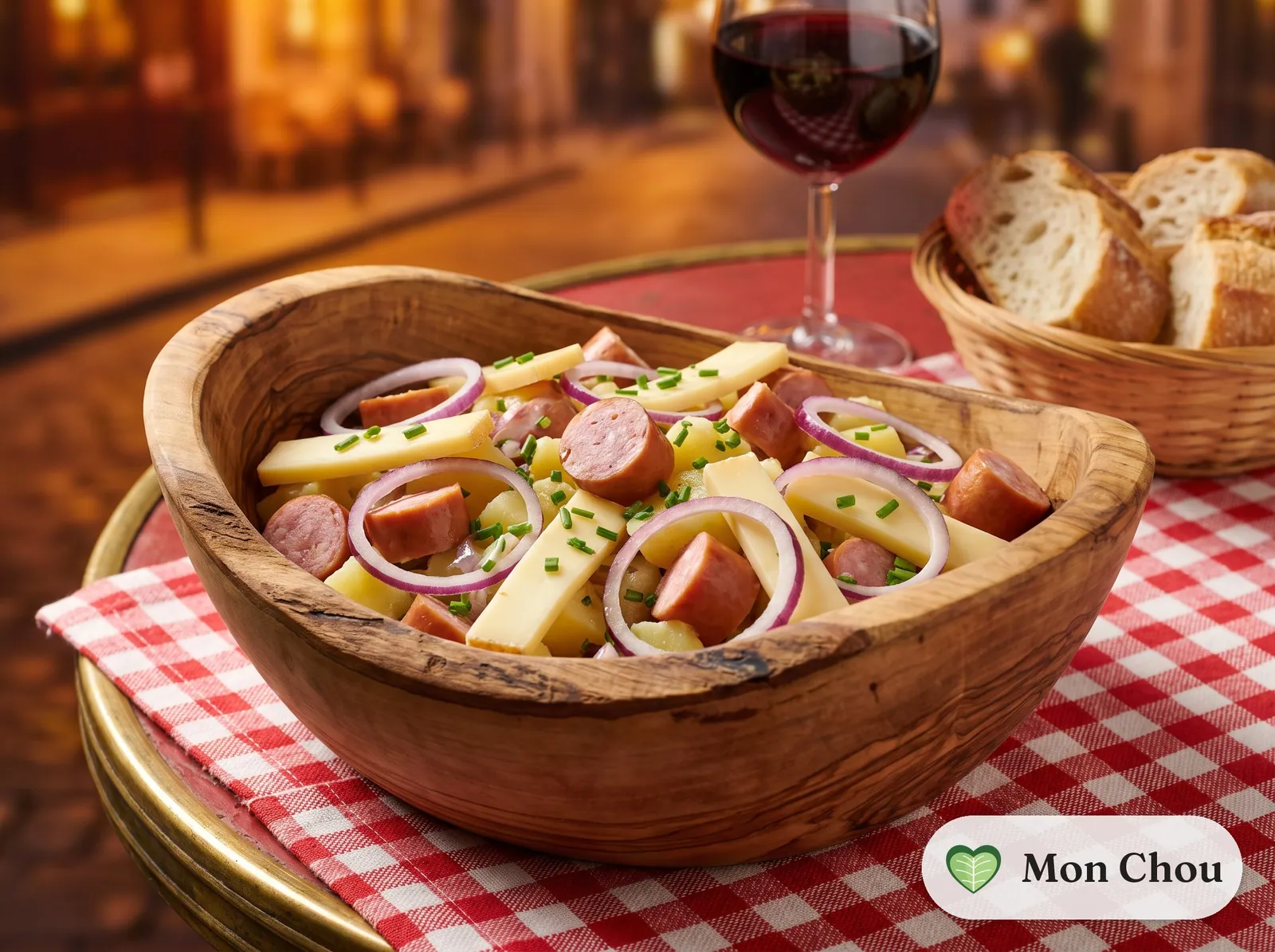 Elsässer Cervelatwurst Kartoffelsalat