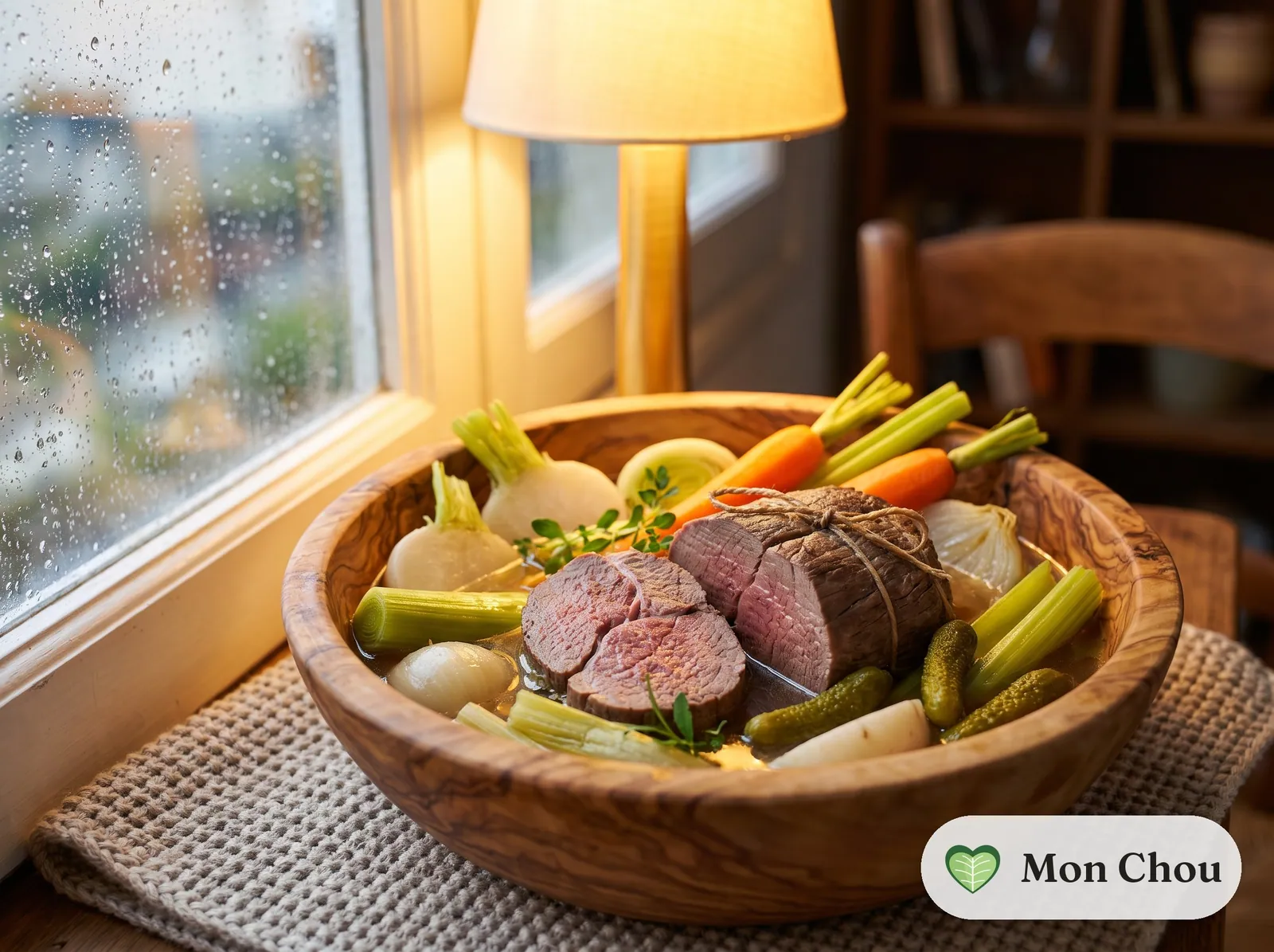 Beef à la ficelle with pot vegetables