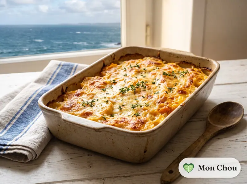 Gratin de potimarron et pommes de terre au comté