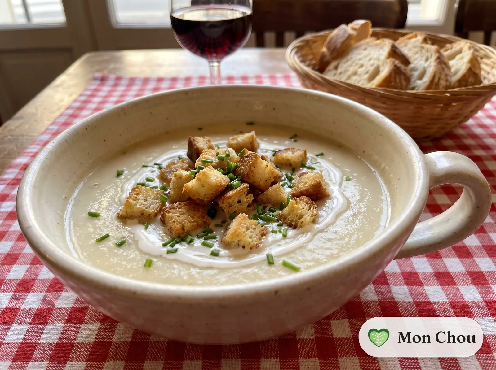 Velouté Du Barry et croûtons