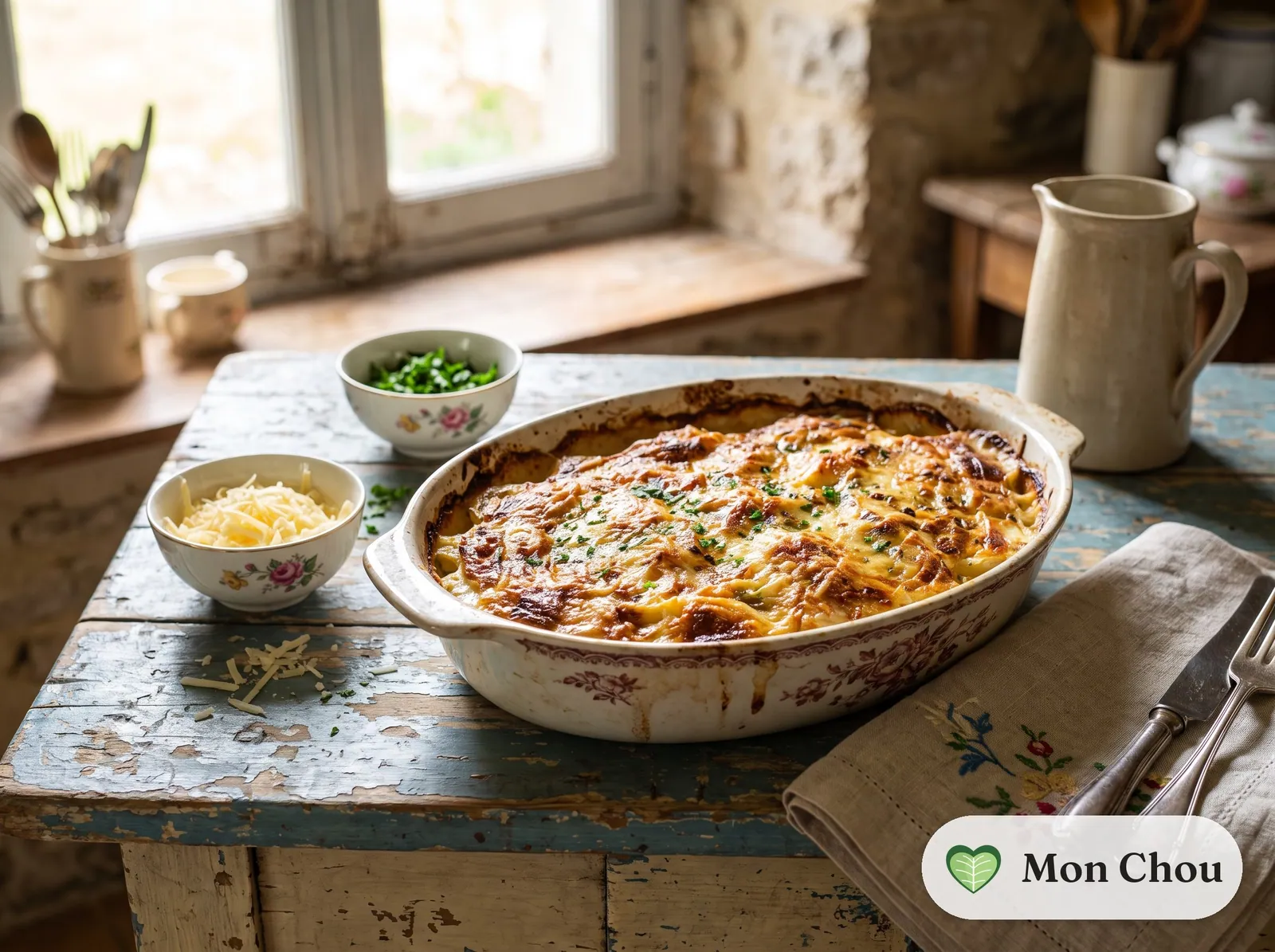 Gratin forestier de pommes de terre
