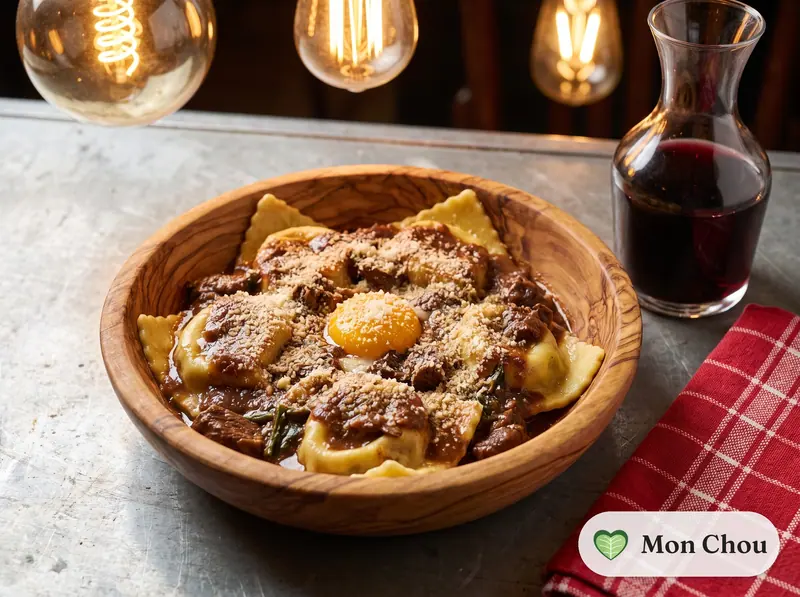 Raviolis niçois à la daube