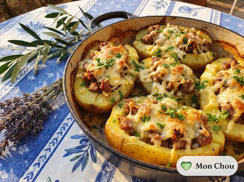 Pommes de terre farcies à l&rsquo;auvergnate