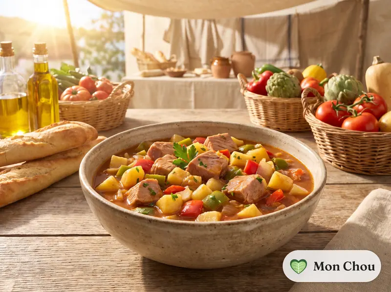 Marmitako de thon et pommes de terre
