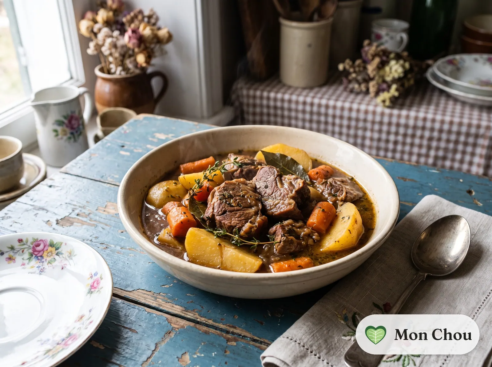 Ragoût de porc aux pommes de terre et carottes