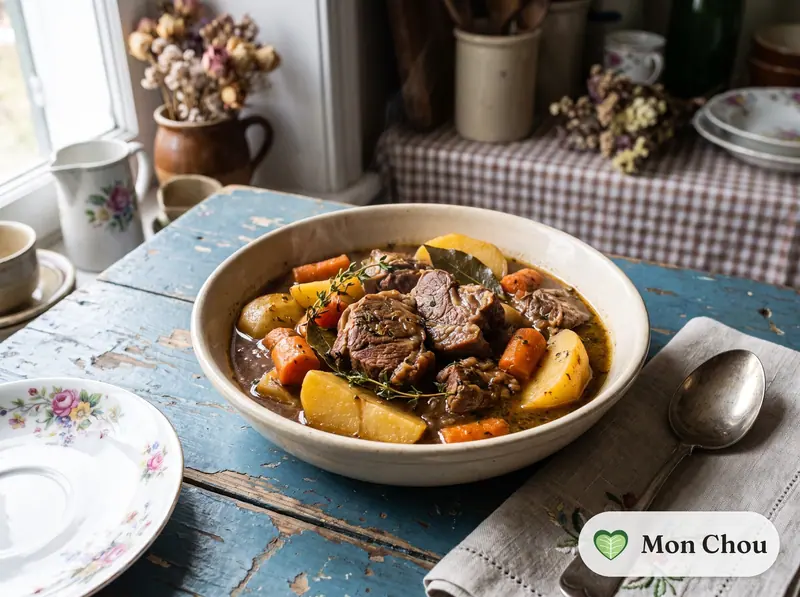 Ragoût de porc aux pommes de terre et carottes
