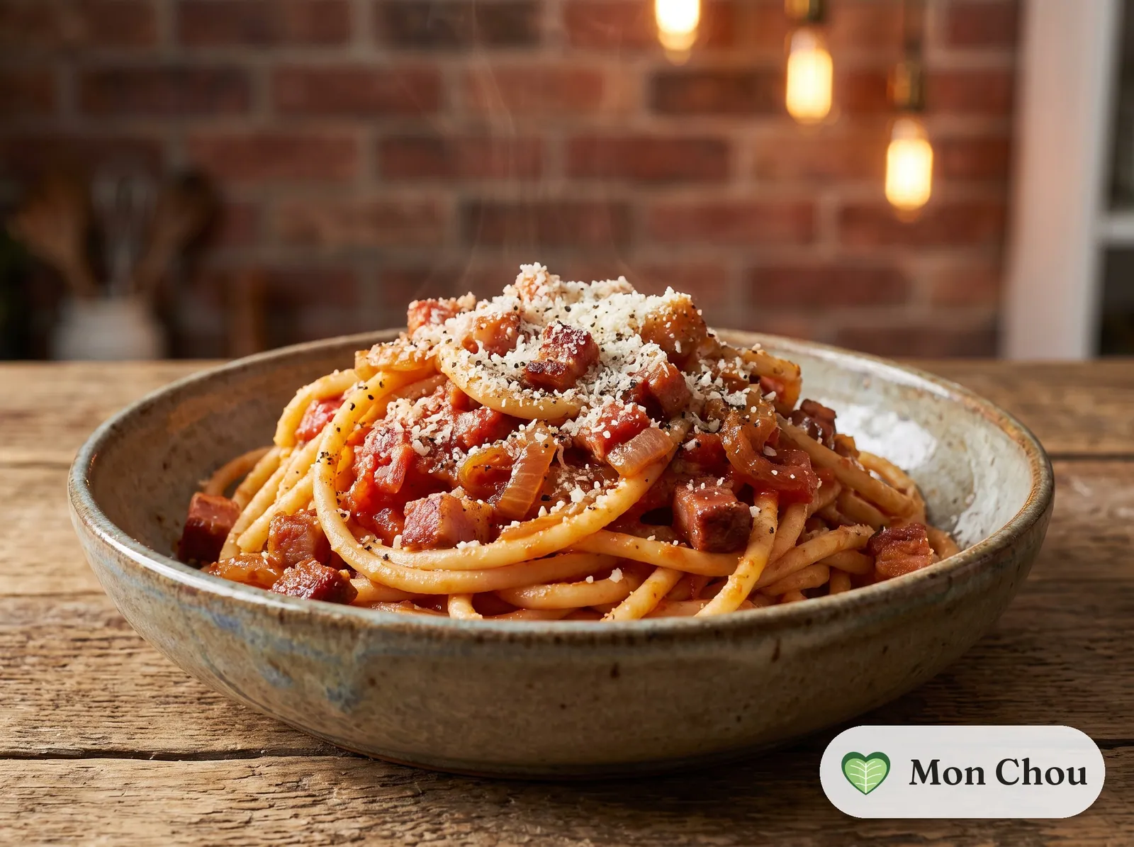 Bucatini à l&rsquo;amatriciana