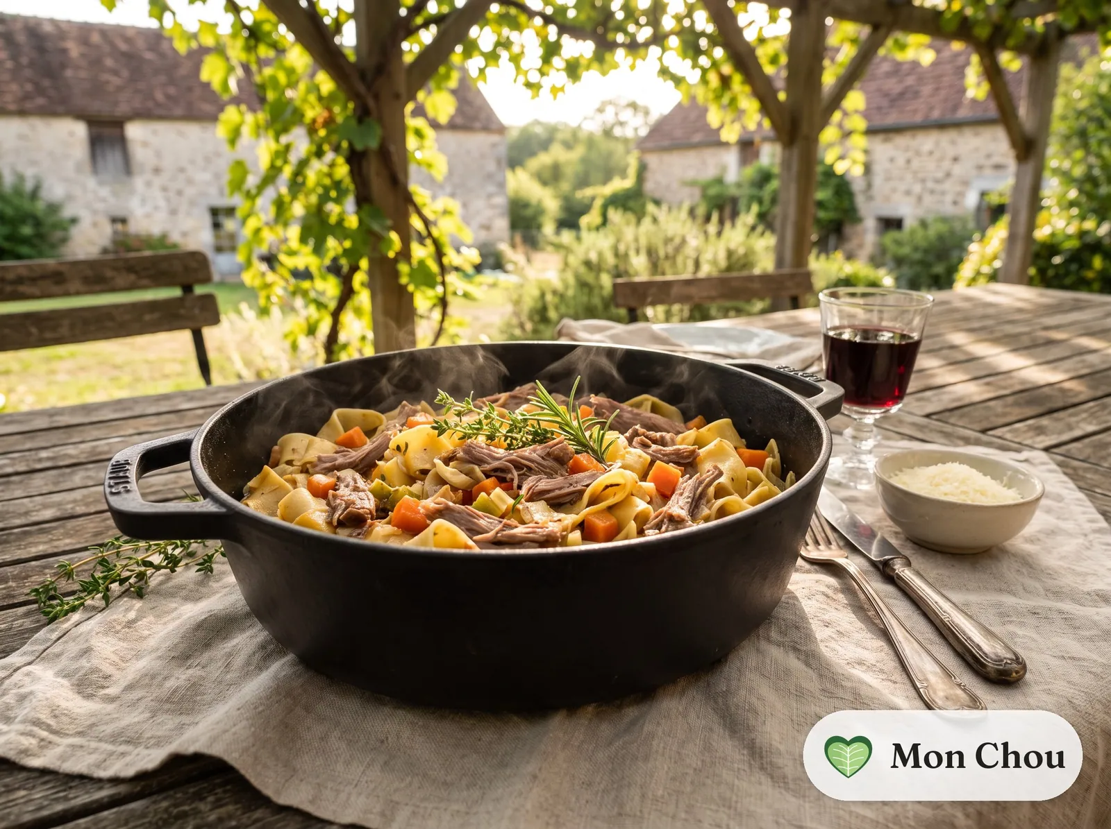 Pappardelle au ragù de canard