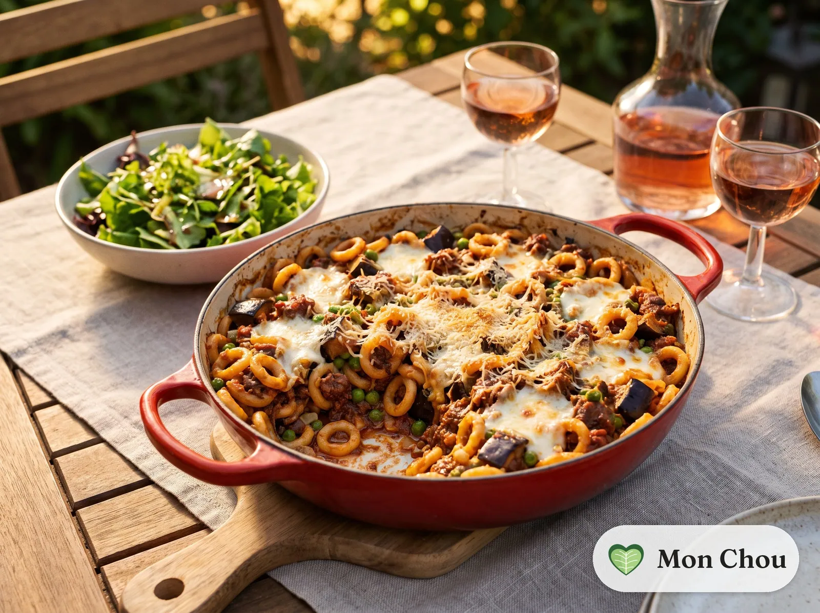 Baked anelletti alla palermitana