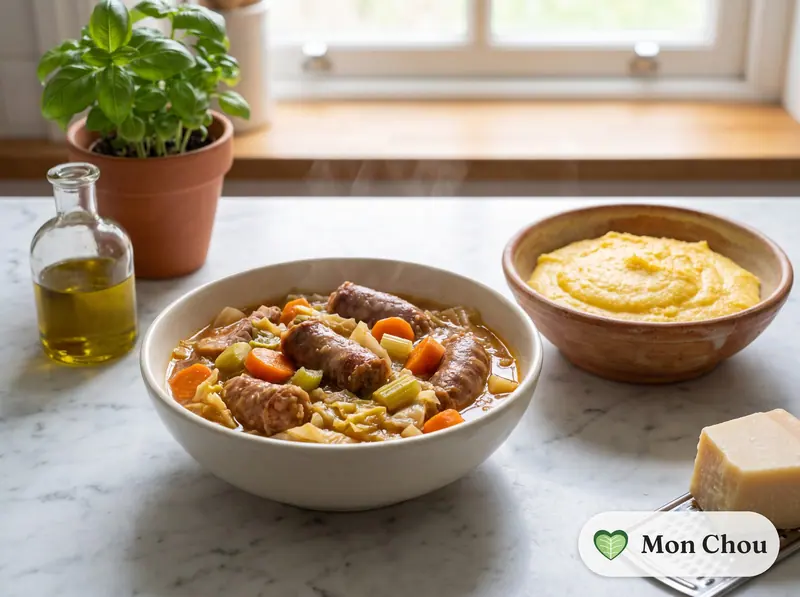 Cassoeula et polenta