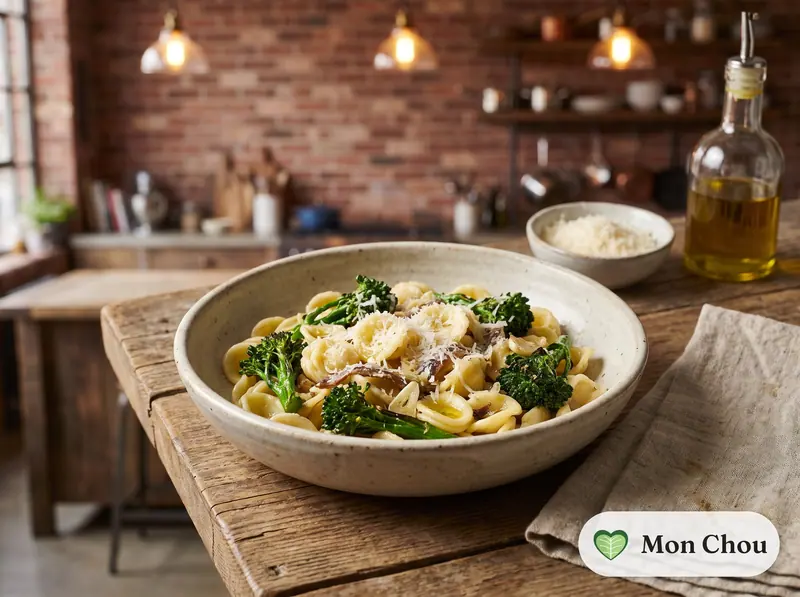 Orecchiette aux brocolis et anchois