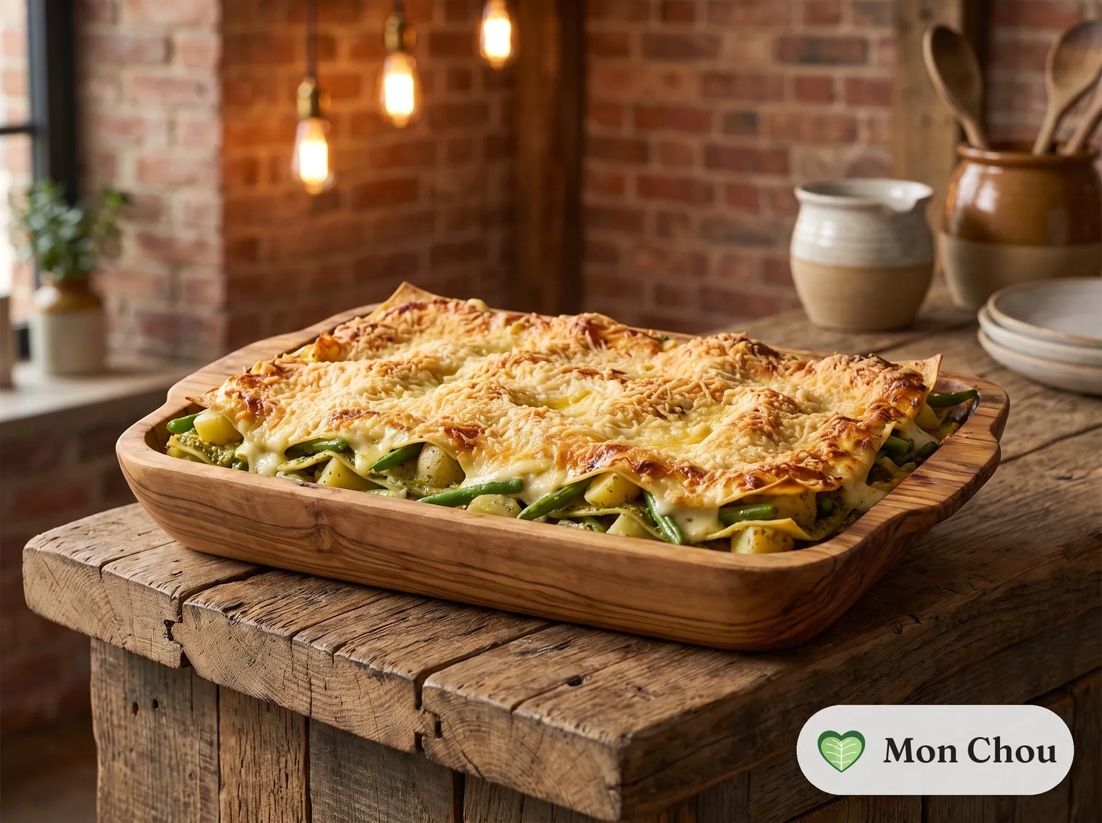 Lasagnes au pesto