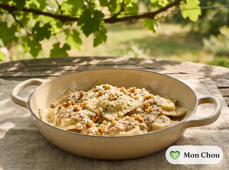Pansoti à la sauce aux noix