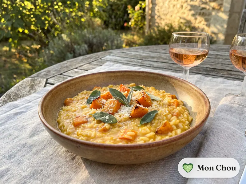 Risotto au potiron