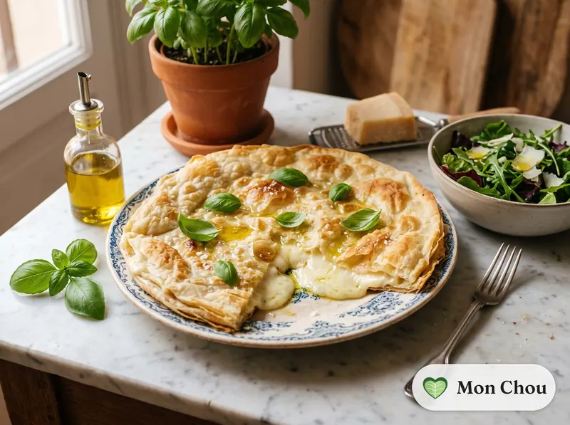 Focaccia de Recco au fromage