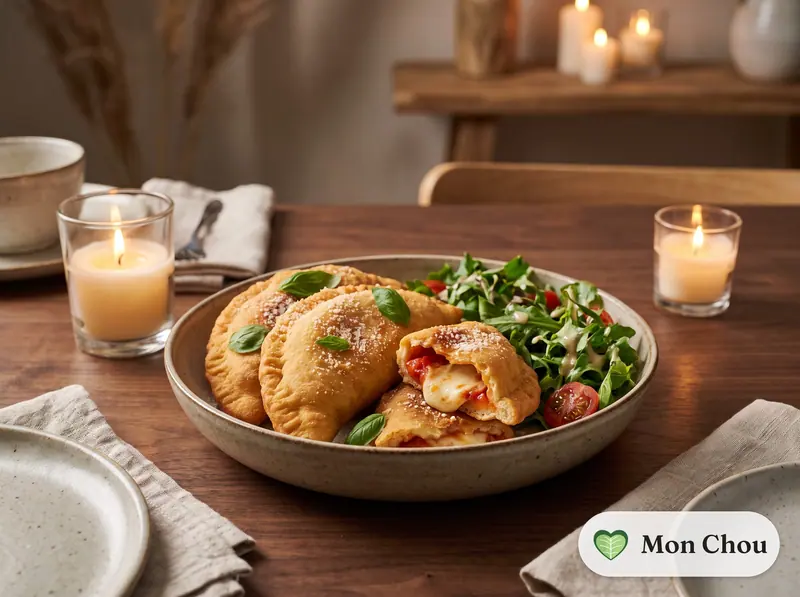 Panzerotti tomate et mozzarella