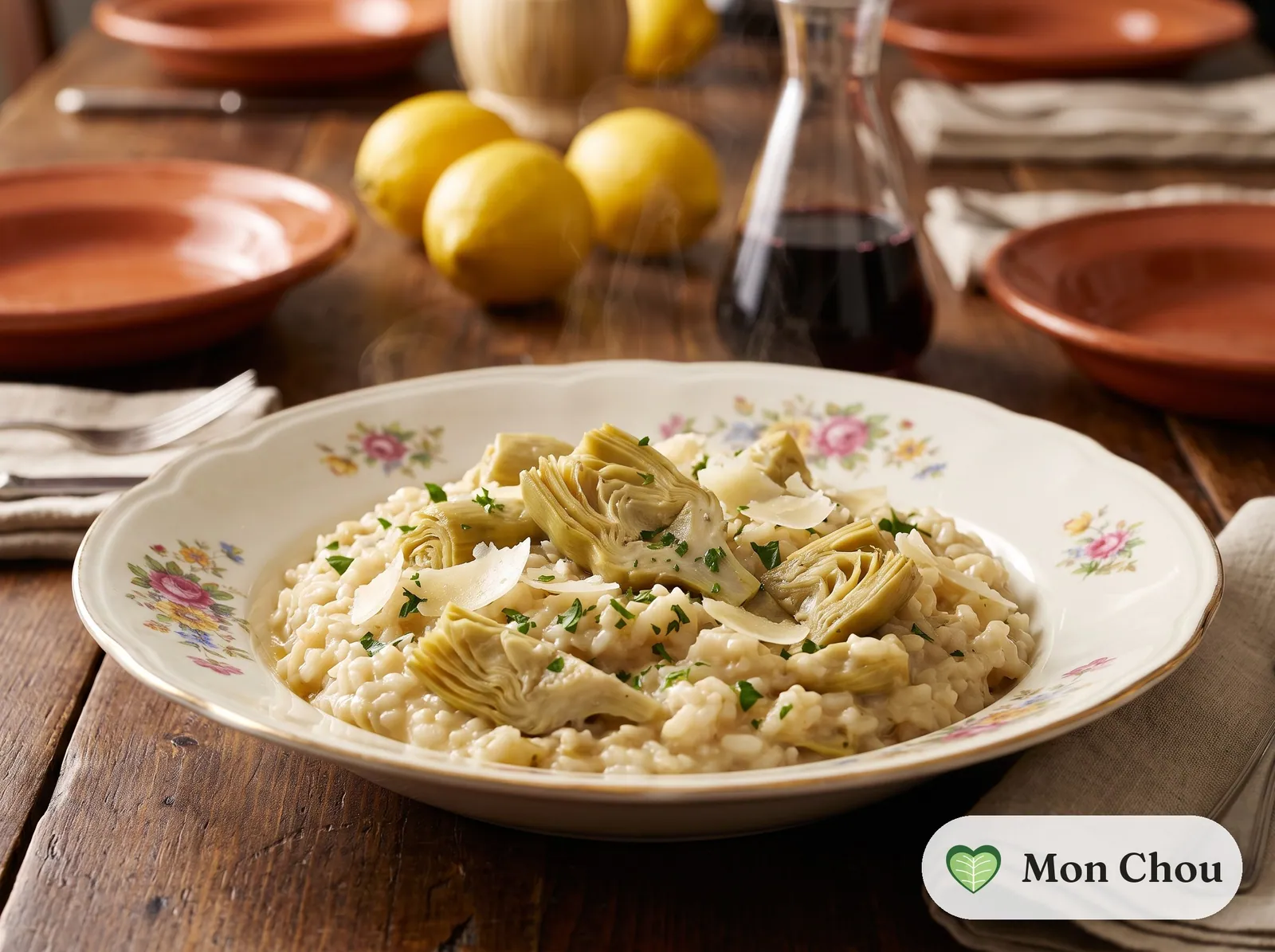 Risotto aux artichauts