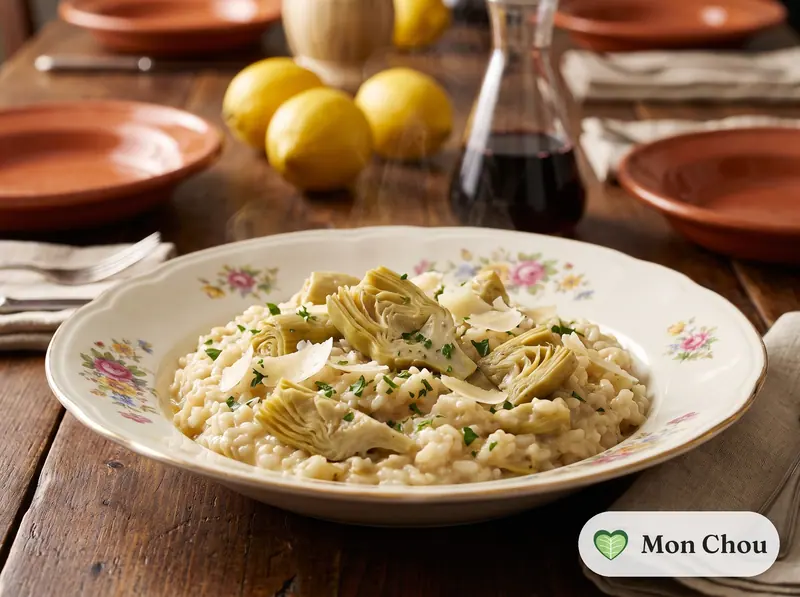 Risotto aux artichauts