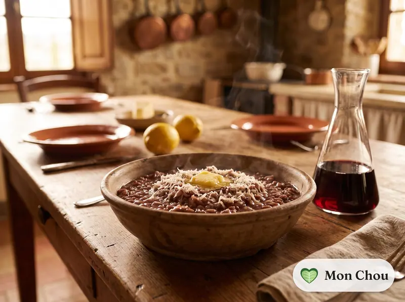 Risotto au vin rouge
