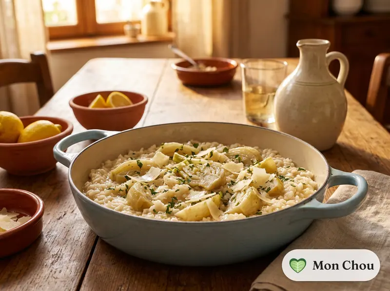 Risotto au fenouil et au parmesan