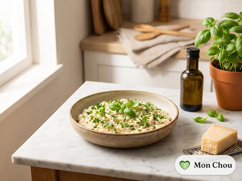 Risotto aux herbes fraîches