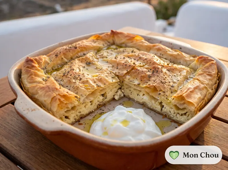 Banitsa au fromage et yaourt