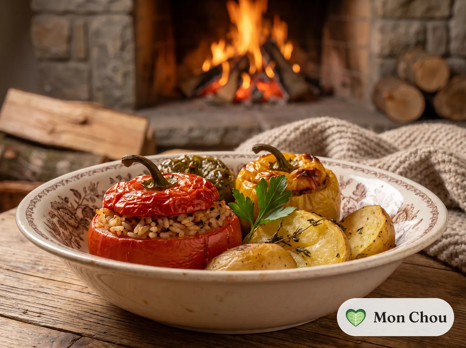 Gemista, légumes farcis au riz