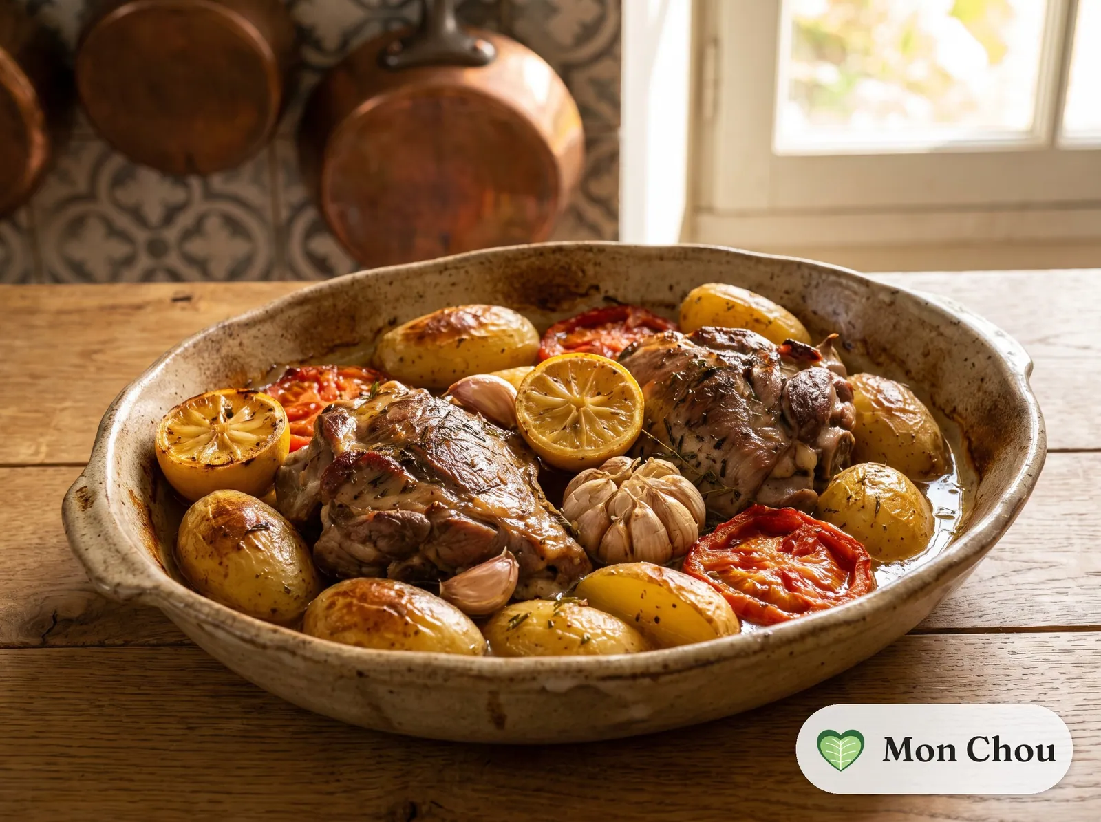 Kleftiko d&rsquo;agneau et pommes de terre