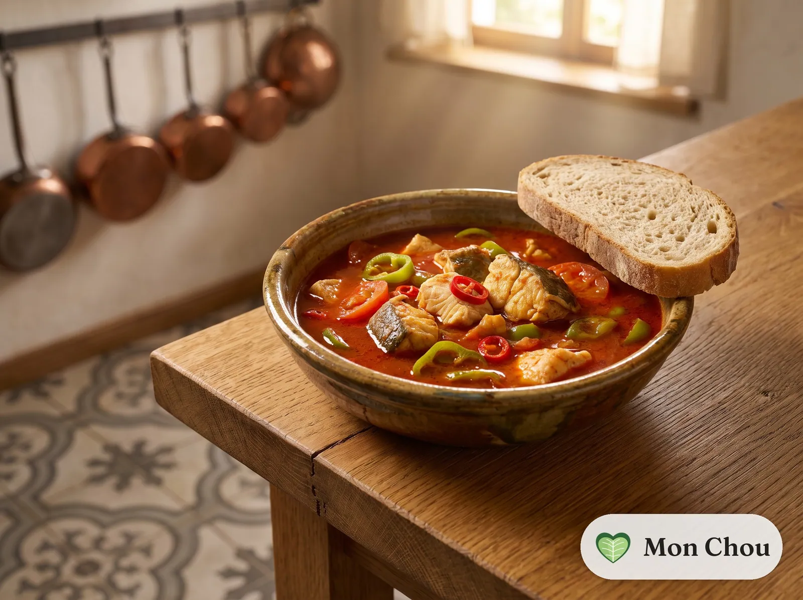 Halászlé, ungarische Fischersuppe