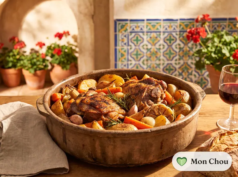 Peka d&rsquo;agneau aux pommes de terre