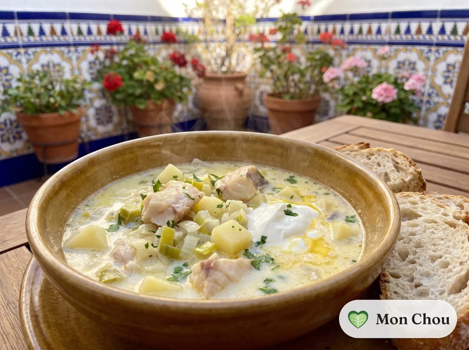 Cullen skink with bread