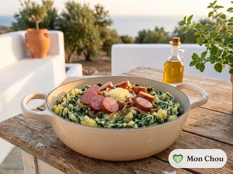 Stamppot au chou kale et rookworst