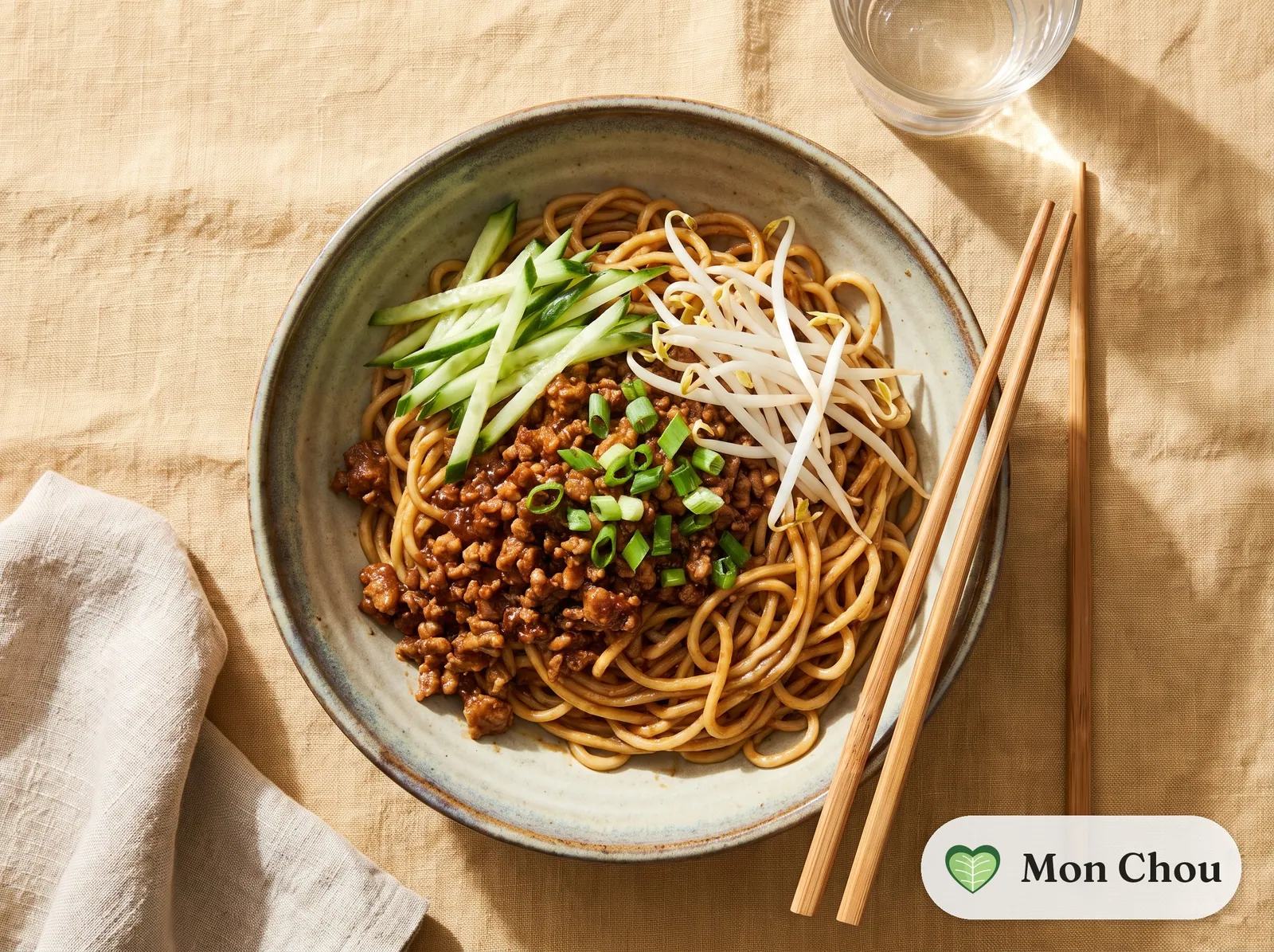 Zhajiang noodles with pork