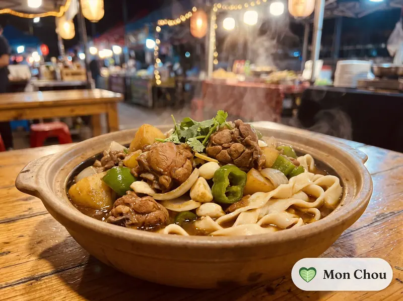 Poulet dapanji aux pommes de terre