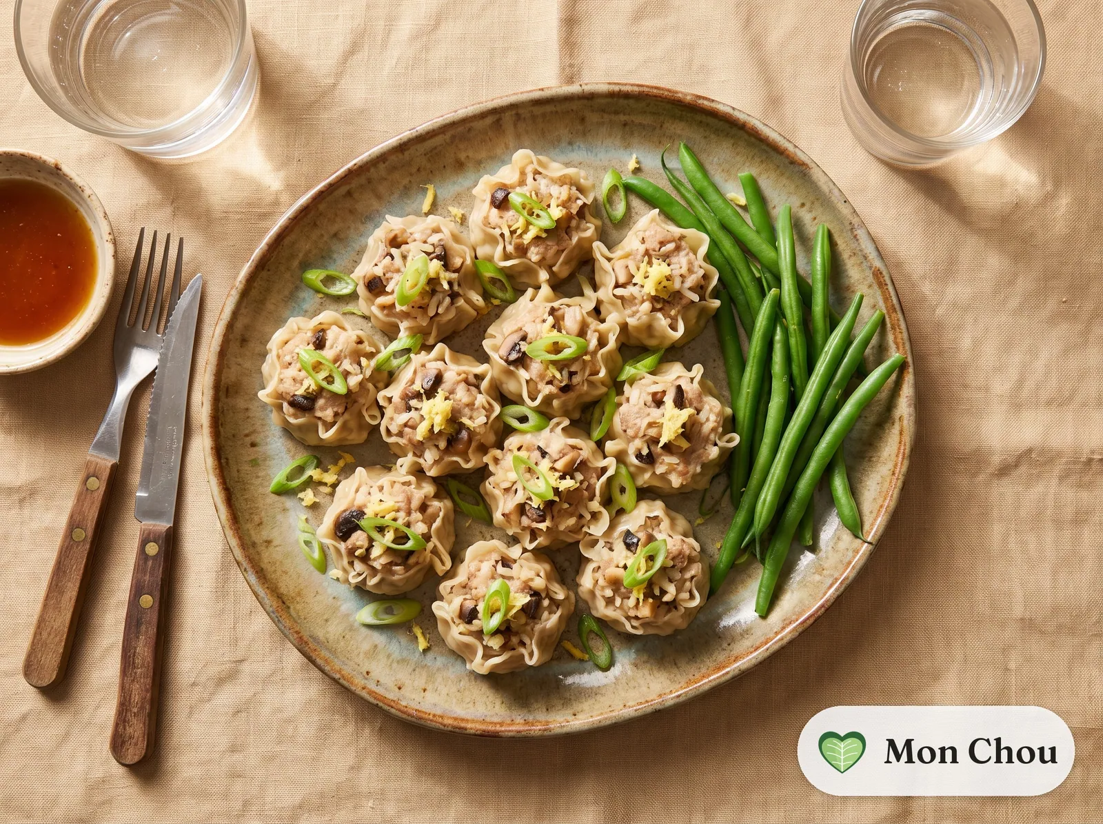 Shumai au porc et riz