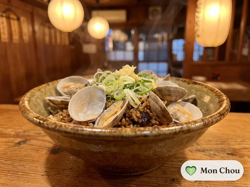 Riz aux palourdes à la japonaise