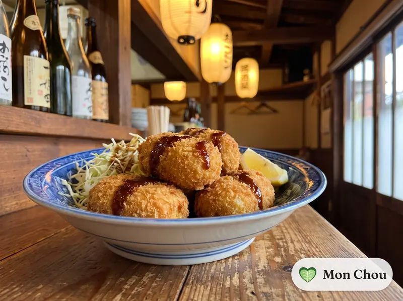 Korokke aux pommes de terre et chou
