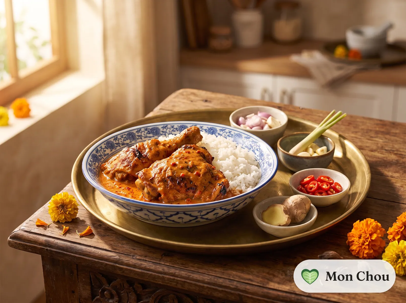 Ayam percik et riz