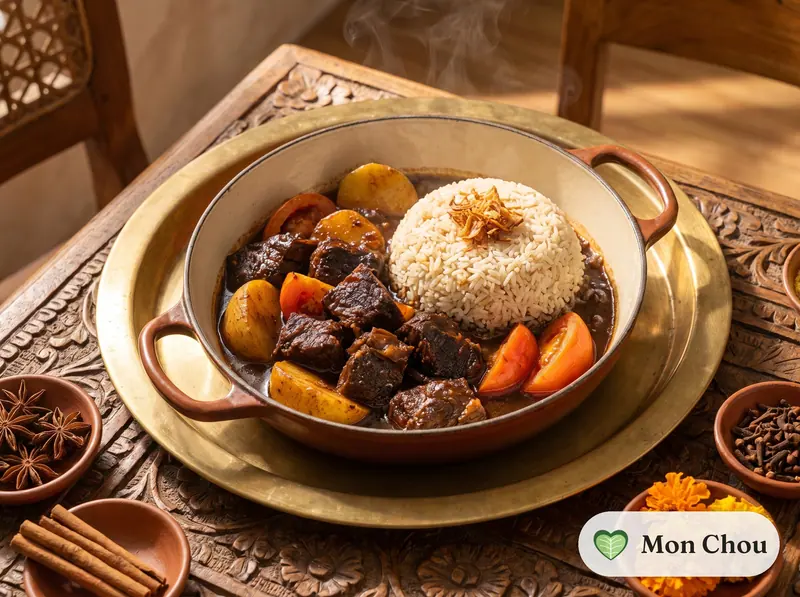 Semur daging et riz