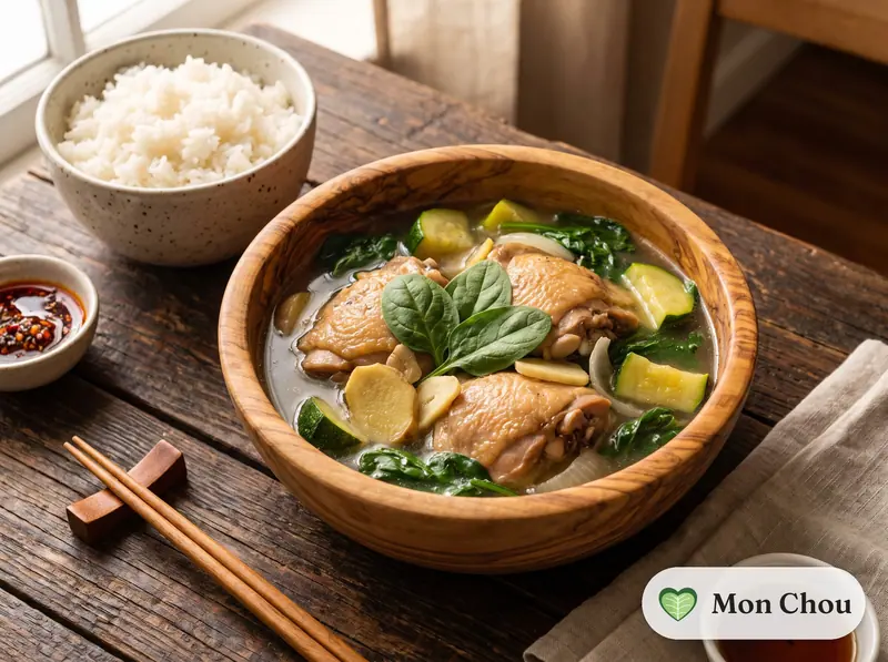 Tinola et riz