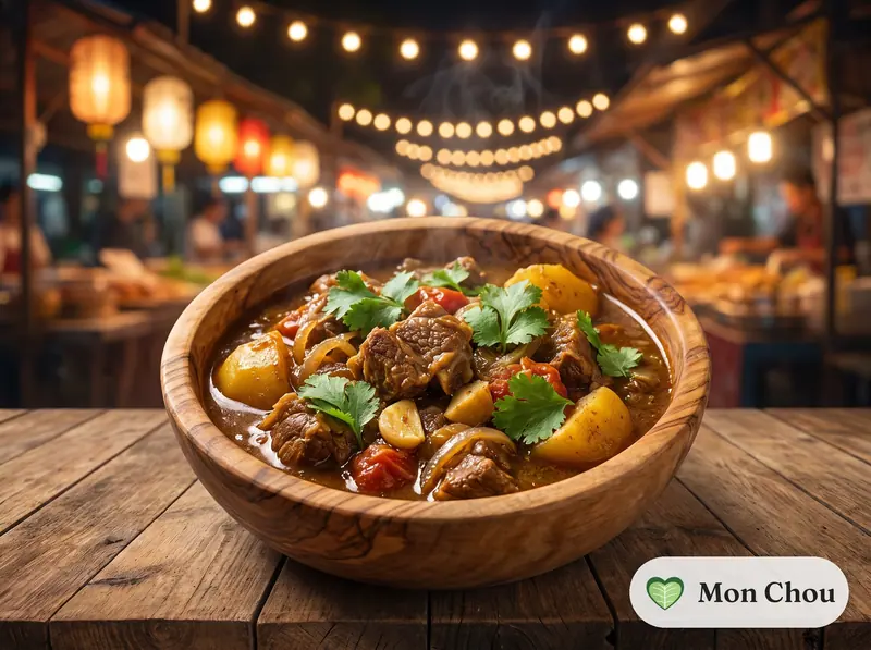 Curry d&rsquo;agneau népalais et riz