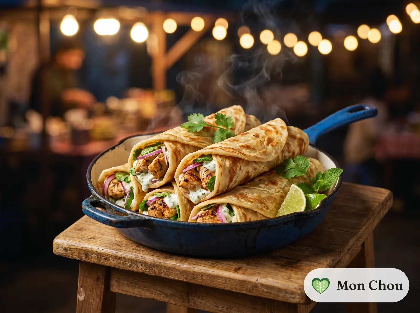 Kathi roll au poulet