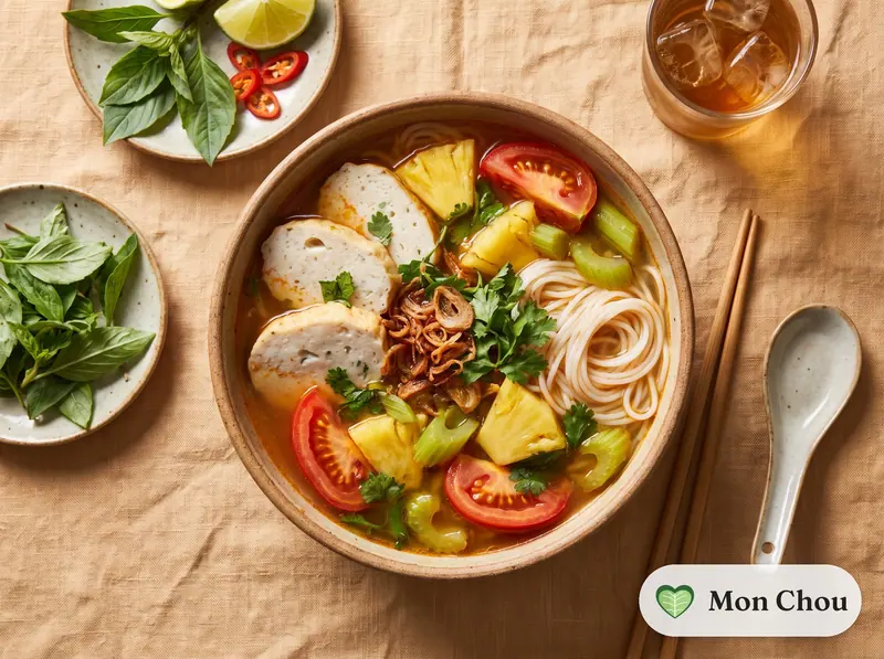 Bún chả cá de Da Nang
