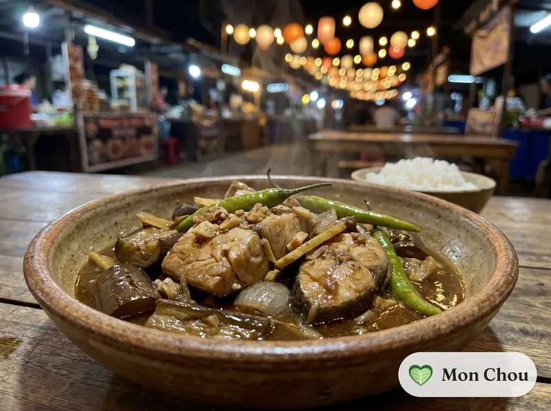 Paksiw na isda et riz