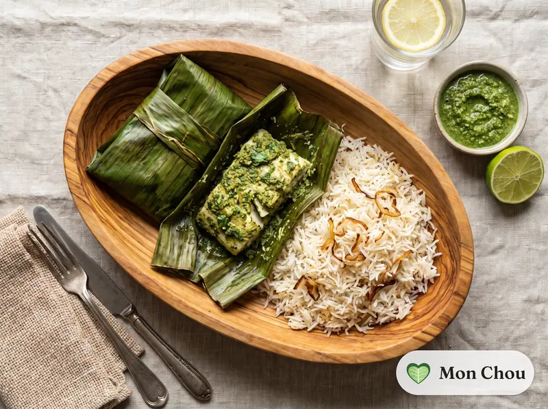 Patra ni machhi et riz