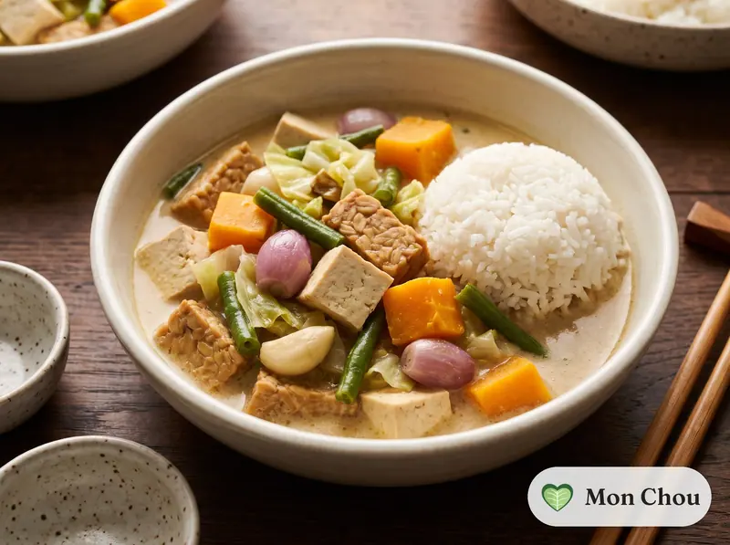 Sayur lodeh et riz