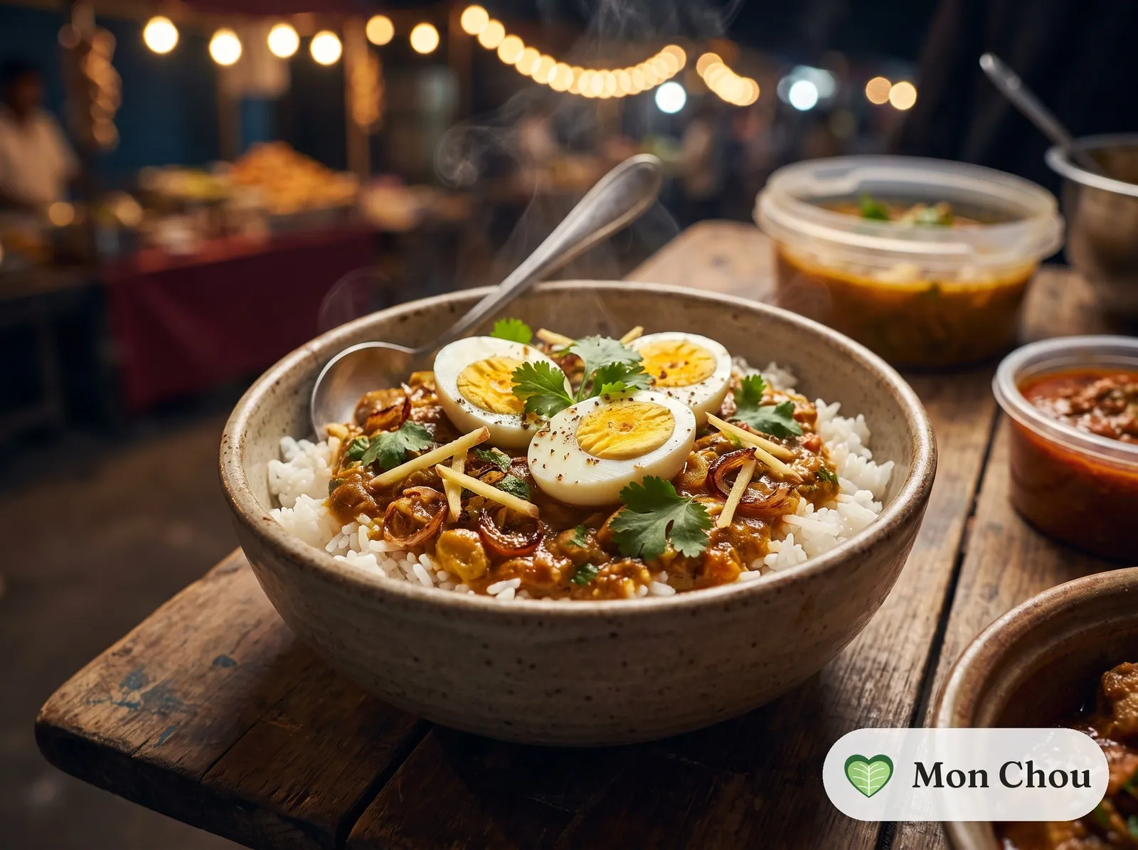 Curry d&rsquo;œufs durs et riz