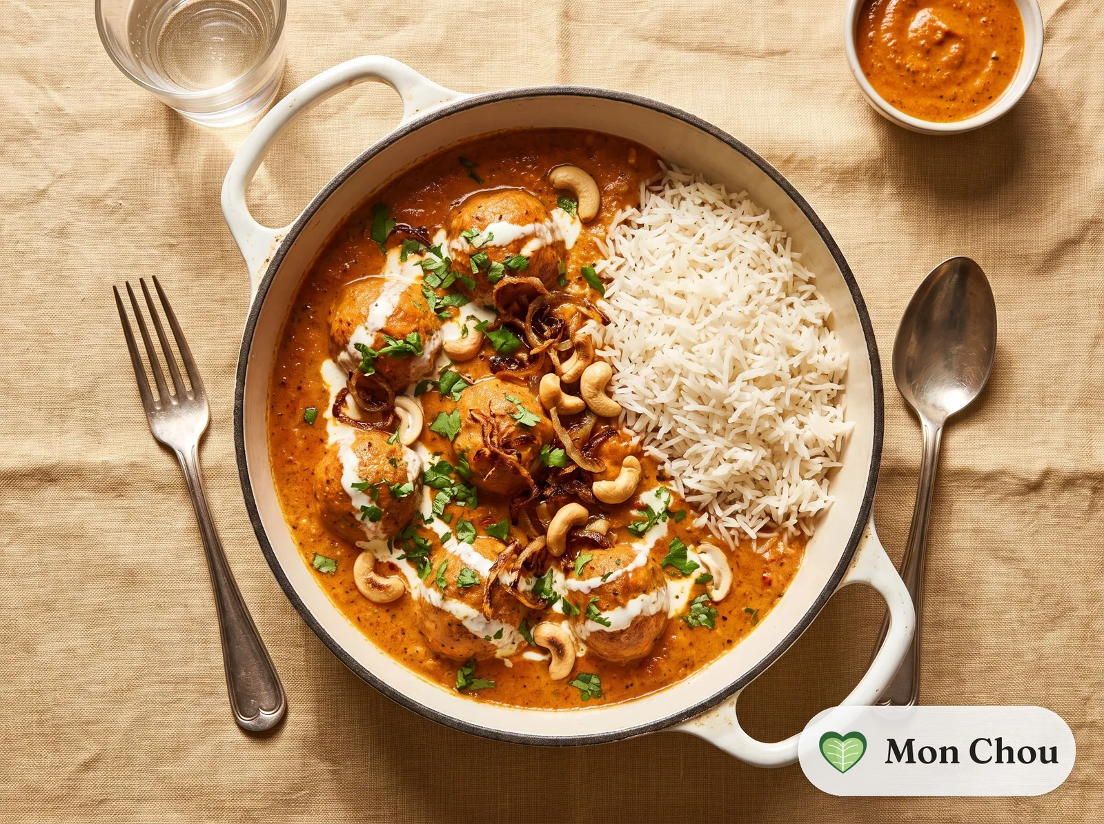Malai kofta et riz
